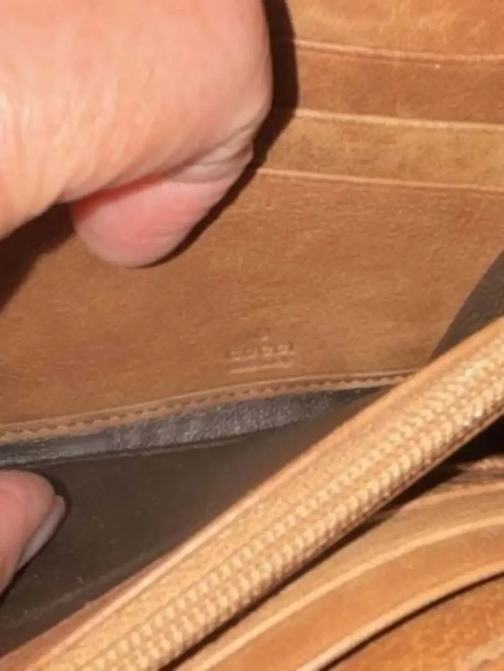 Gucci Brown Leather Guccissima Trim Flap Continental Wallet